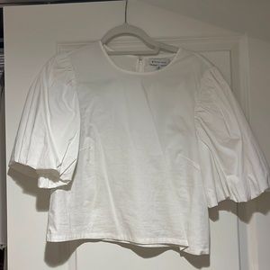 Gianni bini puff sleeve blouse
